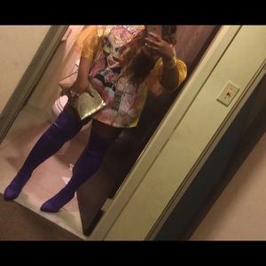 Anne Michelle Thigh High Boots